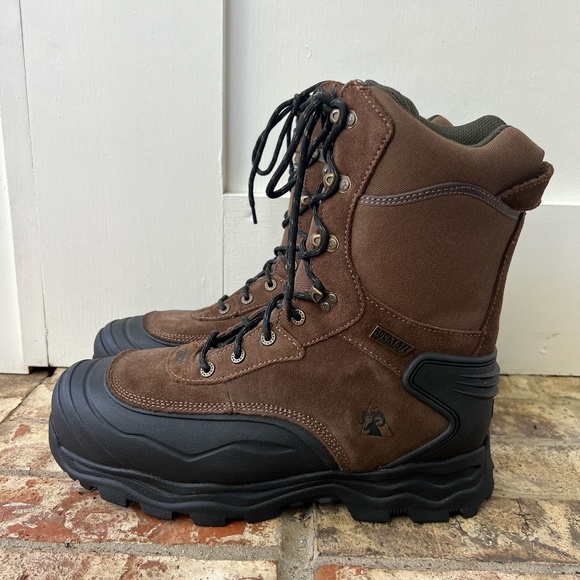 Rocky Mens 800g Insulated Waterproof Boot 11W Multi-Trax Brown Outdoor RKS0417 - Picture 1 of 15